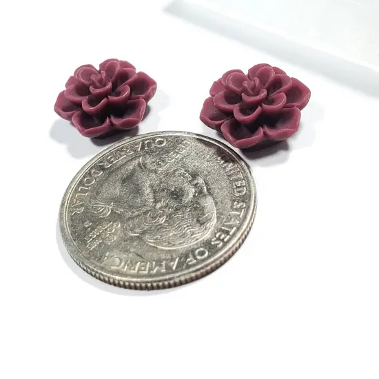 Matte 12mm Succulents Silicone Mold(A10) {5}