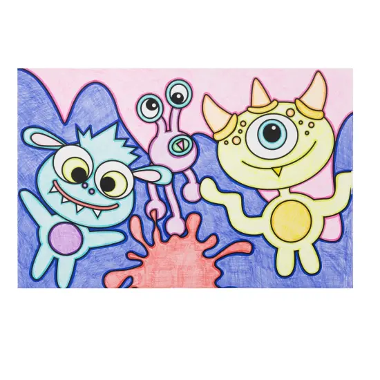 Colorbok Make It Colorful! 19 Feet Of Coloring-Epic {6}