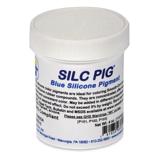 Smooth-On Silc Pig Silicone Color Pigment - Blue, 4 oz {1}