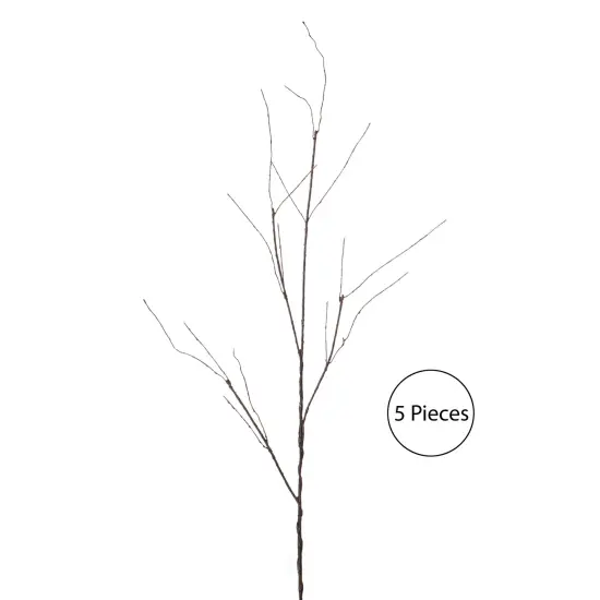 artificial twig branch with a charming, rustic look and curly, dried design for an additional touch of nature to your home or wedding decorations {2}