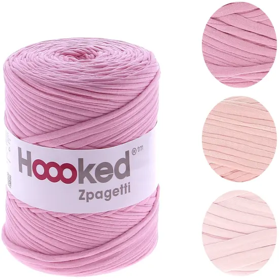 Multipack of 4 - Hoooked Zpagetti Yarn-Cherry Blossom {2}