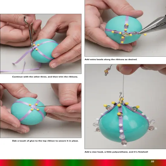Making More Gourd Ornaments {3}