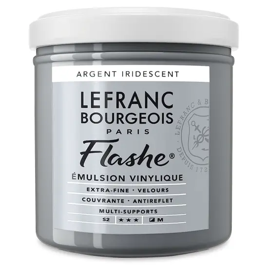 Lefranc & Bourgeois Flashe Vinyl Paint - 125 ml, Silver {2}