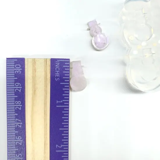 Snowman Stud Earring Mold | Christmas Mold(A5) {3}