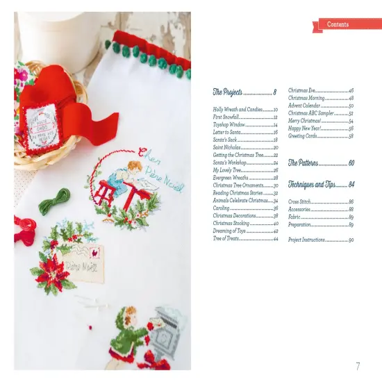 The Magic of Christmas to Cross Stitch: French Charm for Your Stitchwork {2}
