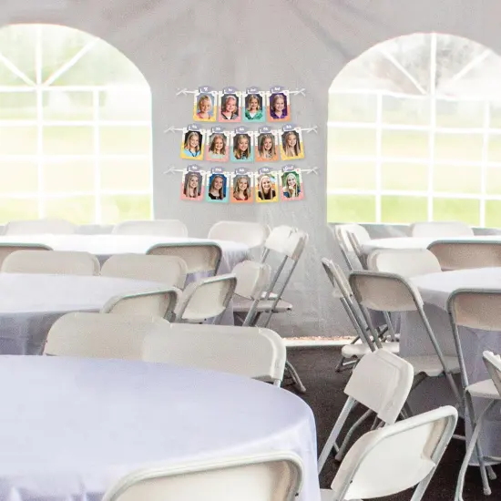 Big Dot of Happiness Groovy Grad - DIY Hippie Graduation Party Decor - K-12 School Picture Display - Photo Banner {4}