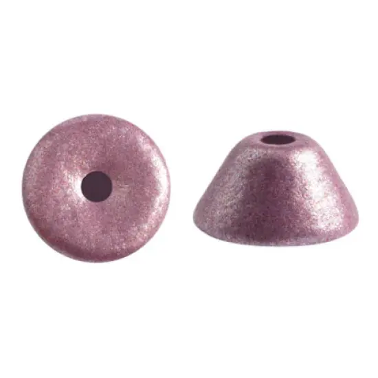 Konos Par Puca&reg;, Czech glass bead, Metallic Matte Dark Plum, 10 grams {2}