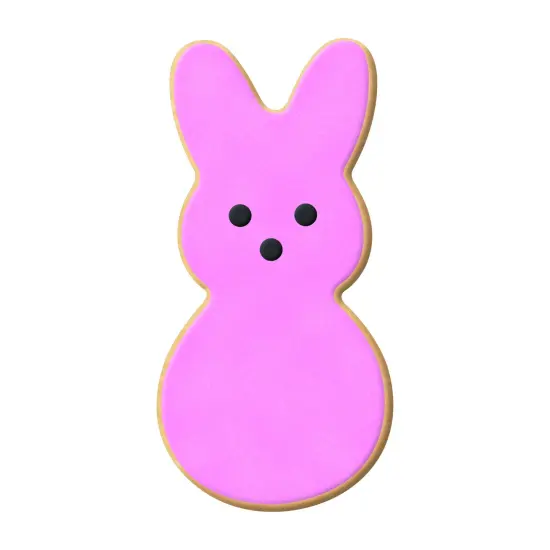 Cookiecutter.com Mini Easter Bunny Bodys Cookie Cutter 1.75 in, Tin Plate Steel, Handmade in USA {3}