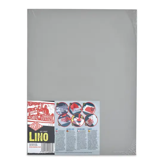 Essdee Lino Blocks - 12" x 16", Unmounted, Pkg of 10 {1}