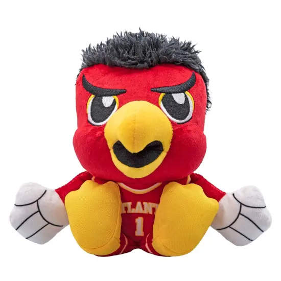 Bleacher Creatures Atlanta Hawks Harry the Hawk Mascot 8" Kuricha Sitting Plush {1}
