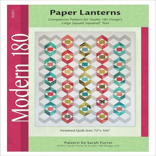 Pattern~Paper Lanterns Modern~77'' x 104'' by Sarah Furrer of Studio 180 Designs {2}