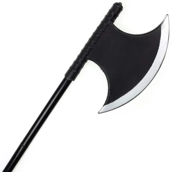 Viking Medieval Costume Axe - Grim Reaper Executioner Fake Blade Costume Battle Axe {4}