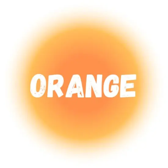 Orange Premium Glow Pigment Powder for Resin 2 Oz {1}