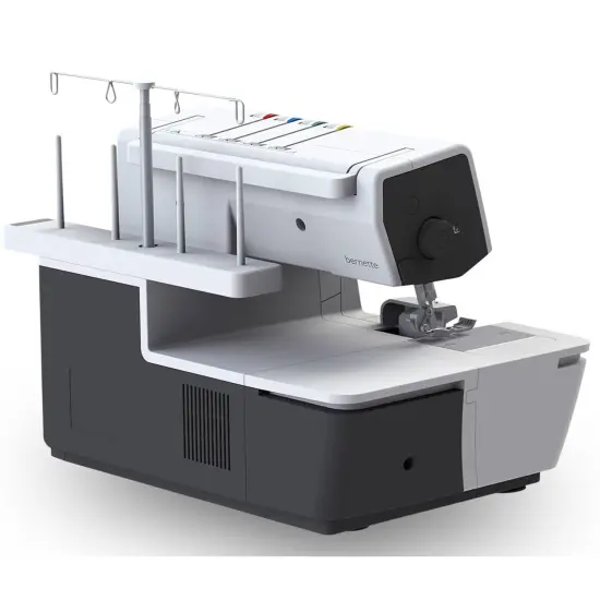 Bernette b64 Airlock 2/3/4 Thread Freearm Jet Air Serger {4}