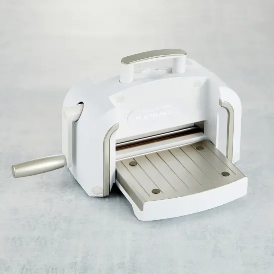 Spellbinders Platinum 6.0 Cut & Emboss Machine-White {3}