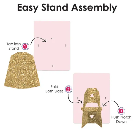 Big Dot of Happiness Sweet 16 - 16th Birthday Party 4x6 Picture Display - Paper Photo Frames - Set of 12 {7}