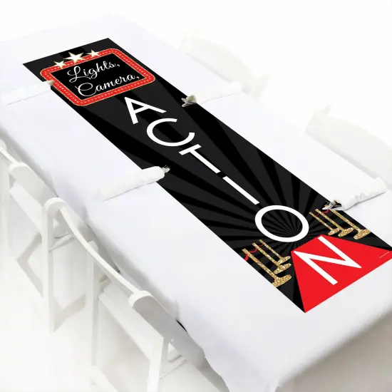 Big Dot of Happiness Red Carpet - Movie Night Party Front Door Decoration - Vertical Banner {6}