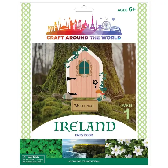 Craft Around The World Irish Fairy Door-Makes 1 {1}