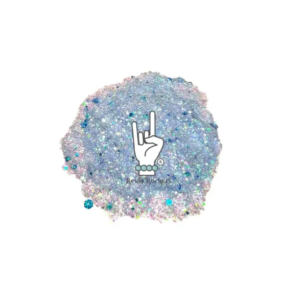 My Blue Heaven Premium Pixie for Poxy Chunky Glitter Mix {1}