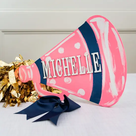 18 in. Unfinished Wooden Megaphone Shape {2}