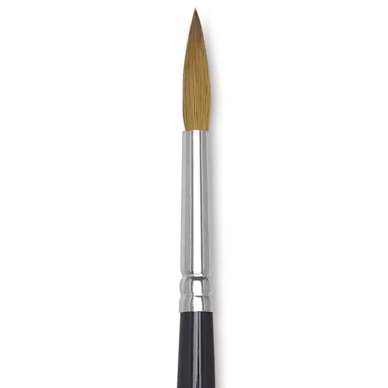 Winsor & Newton Series 7 Kolinsky Sable Brush - Pointed Round, Size 7 {2}