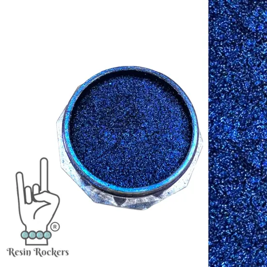 Resin Rockers Premium Color-shift Multi-chromatic Chameleon Pigment Powder Mood Indigo {1}