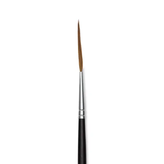 Da Vinci Kolinsky Red Sable Brush - Extra Long Pointed Liner, Long Handle, Size 2 {1}