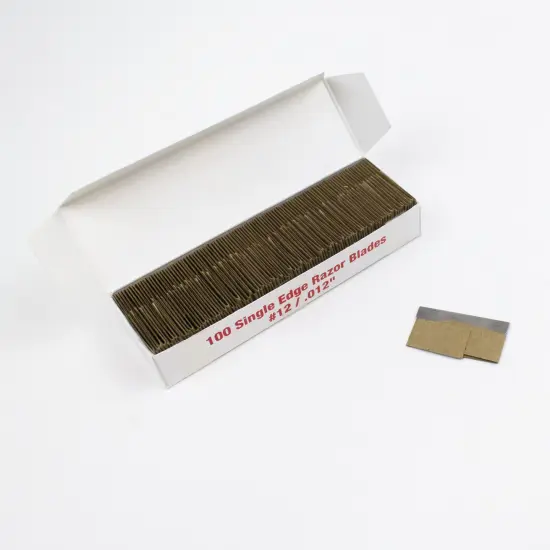 0.012" Single Edge Razor Blade {5}