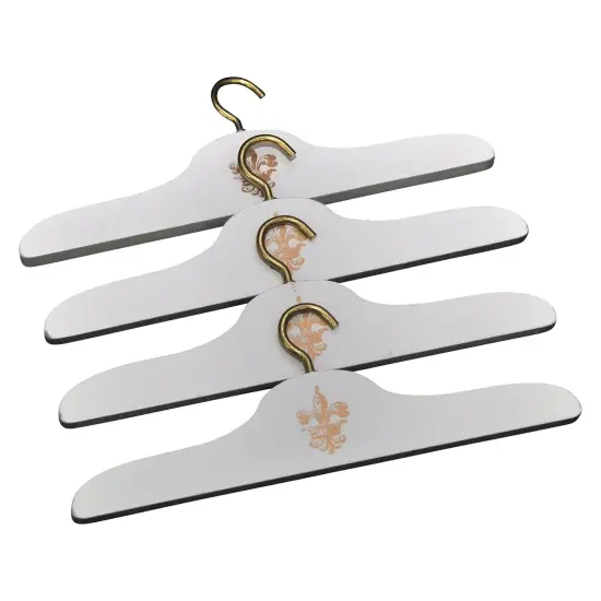 The Queen's Treasures Set of 8 Wooden 18 Inch Doll Clothes Hangers {4}