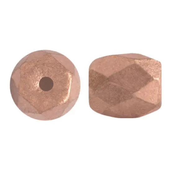 Baros Par Puca&reg;, Czech glass bead, Copper Gold Matte, 10 grams {2}