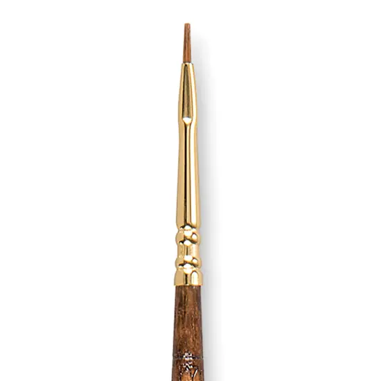 Escoda Reserva Kolinsky-Tajmyr Sable Brush - Bright, Long Handle, Size 0 {1}