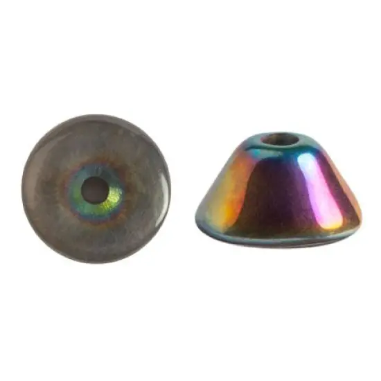 Konos Par Puca&reg;, Czech glass bead, Crystal Vitrail, 10 grams {2}