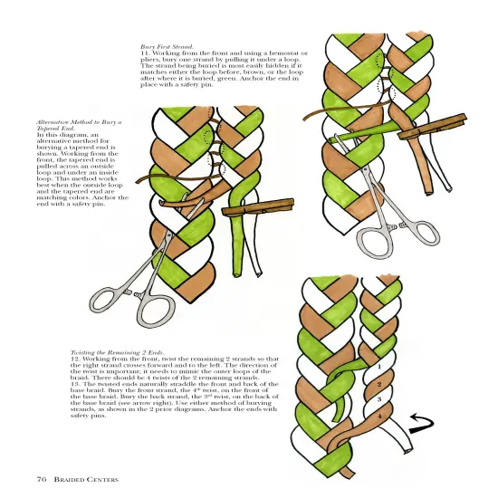 Combining Rug Hooking & Braiding: Basics, Borders, & Beyond {4}