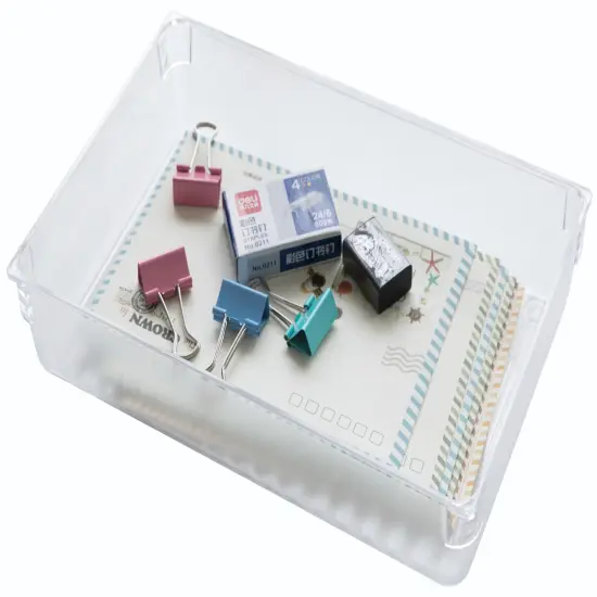 Clear Plastic Drawer Organizers {5}