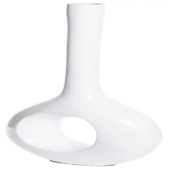 Tall Narrow Vase, Modern Floor Vase, Decorative Gift, Vase for Home Interior Design, 28 Inch ExtraLarge Tall Vase for Wedding Dinner Table Party Living Room Office Bedroom White {10}