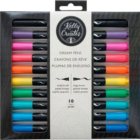 PENS - AC - KELLY CREATES - DREAM PEN - RAINBOW - (10 PIECES) 343551 {4}