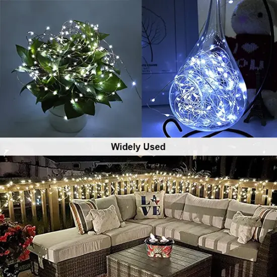 Perfect Holiday 200 LED Mini Micro Solar String Light With Copper Wire {4}