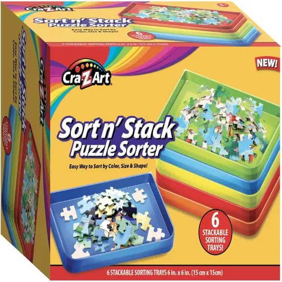 Cra-Z-Art Sort n' Stack Puzzle Sorter {2}