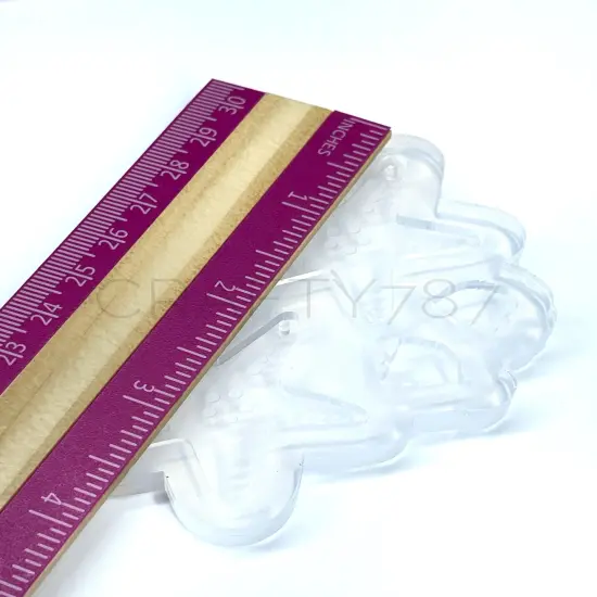 Starfish Dangle/Studs + Bonus Fish Studs Silicone Mold (C9) {5}