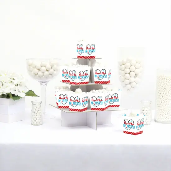Big Dot of Happiness Thank You Nurses - Party Mini Favor Boxes - Nurse Appreciation Week Treat Candy Boxes - Set of 12 {3}