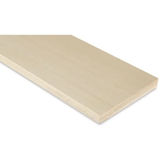 Midwest Products Genuine Basswood Sheet - 5 Sheets, 3/32" x 4" x 36" {1}