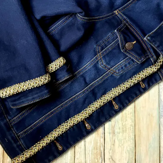 5 yards of Gabrielle Decorative Braid Trim | 5 yard cut Black {3}