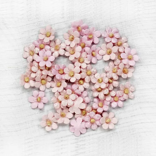 Little Birdie Beaded Micro Petals 60/Pkg-Pearl Pink {3}