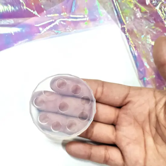 Extra Mini Circle Earring Silicone Mold(B8) {3}