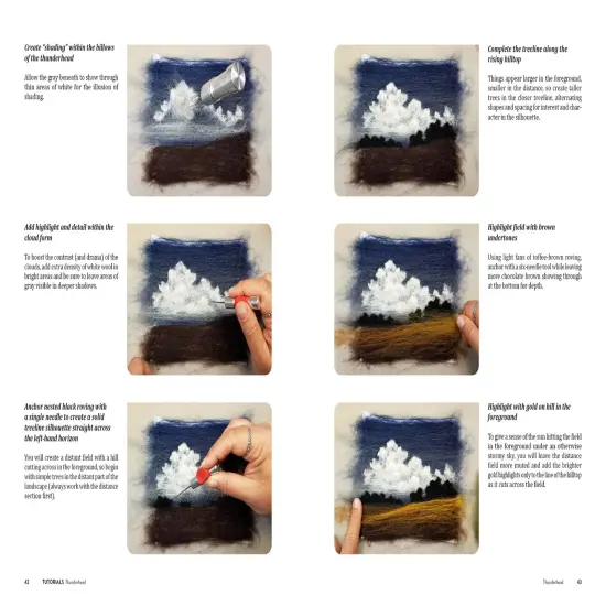 Jaana Mattson's Landscapes in Wool: The Art of Needle Felting {5}