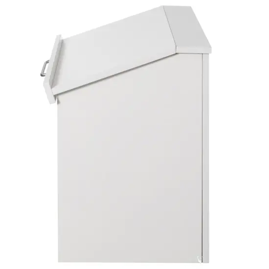 Foldable Tabletop Portable Podium, for Church, School, Office, or Home White {6}