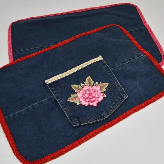 20 yards of Alice Classic Woven BraidTrim | 20 yard cut Denim {7}