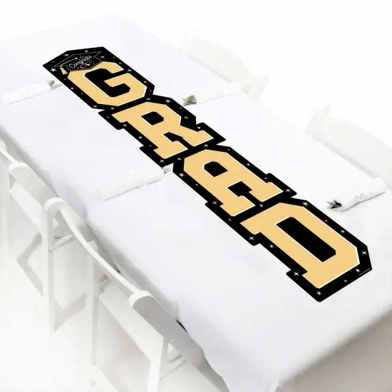 Big Dot of Happiness Hello College - Graduation Banner - Vertical Shaped Banner Decorations {7}