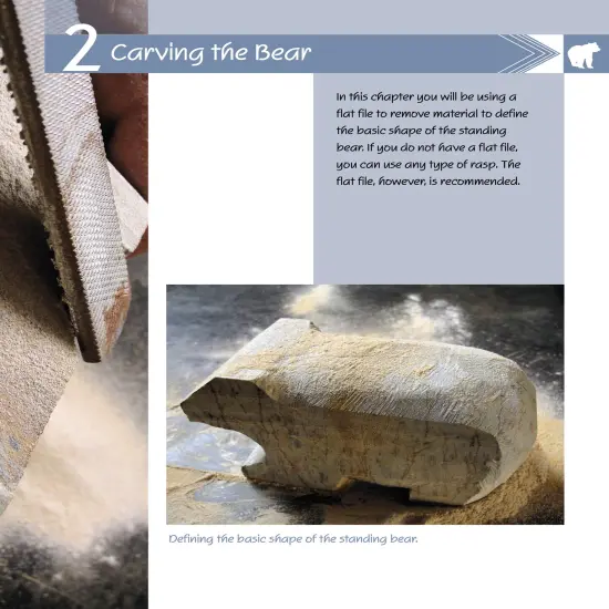 Carving a Bear in Soapstone {2}