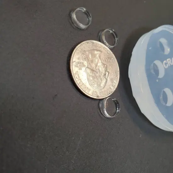 Extra Mini Circle Earring Silicone Mold(B8) {4}